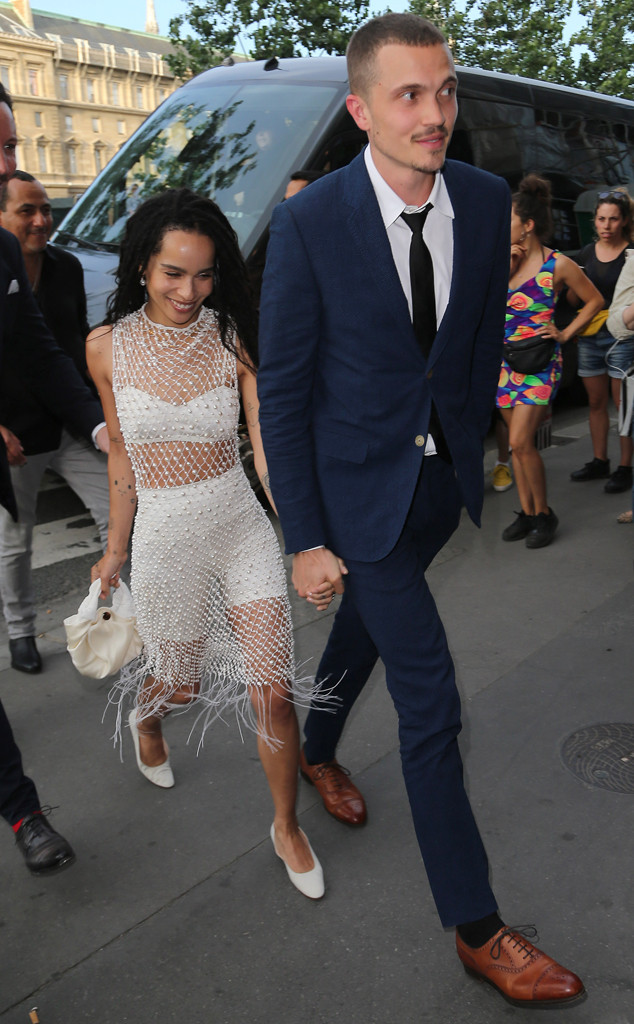 Zoe Kravitz, Karl Glusman, Paris